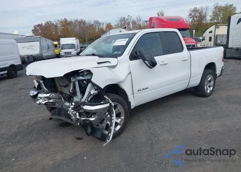 2022 Ram 1500 Big Horn 4X4 6'4 Box from USA, damaged, VIN 1C6SRFBTXNN392057